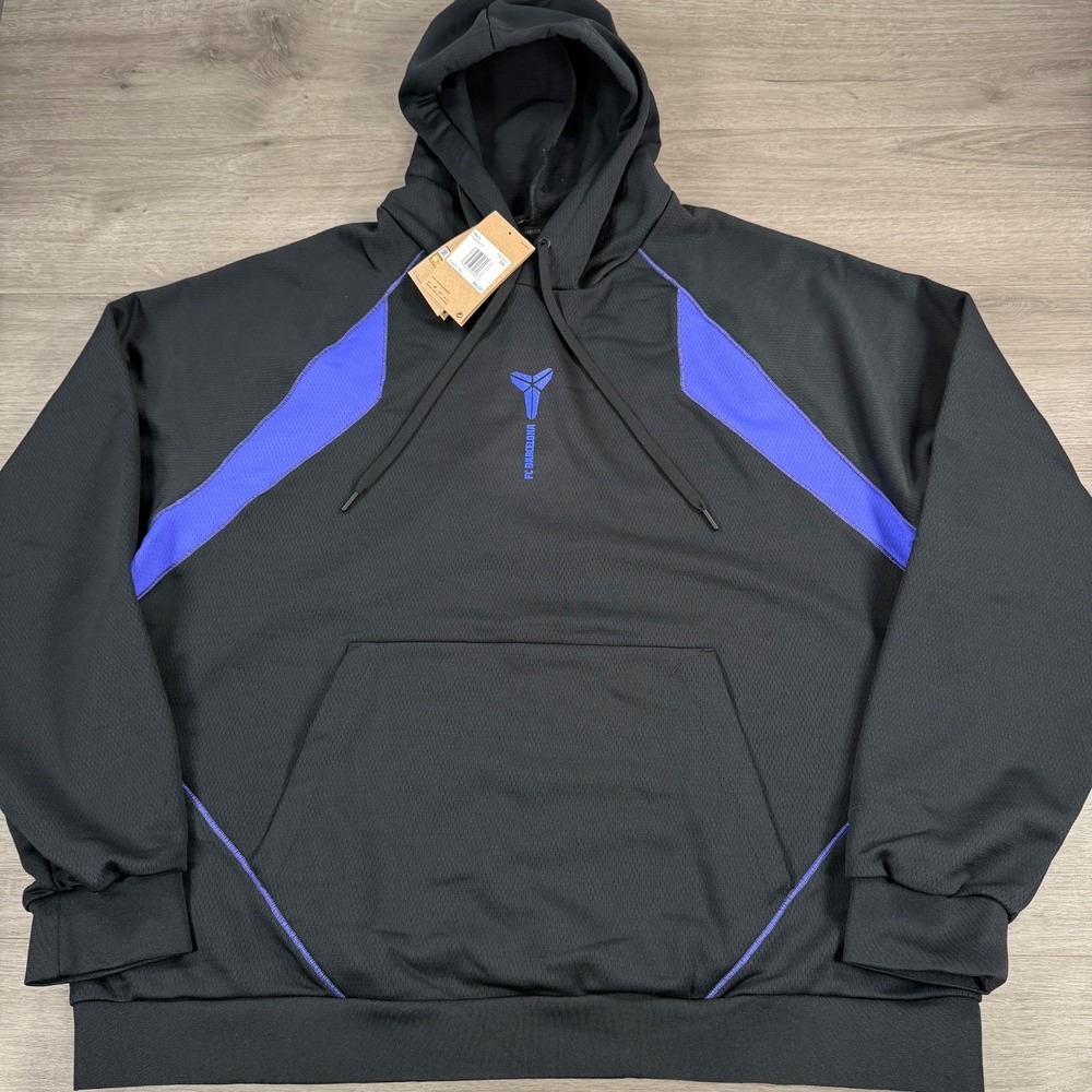 Nike X FC Barcelona X Kobe Bryant Mamba Therma Hoodie Pullover Jacket SZ XXL